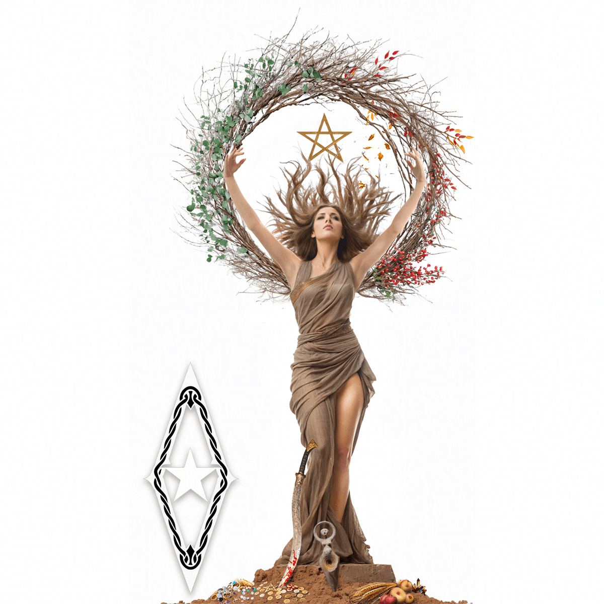 Hero image for 'Ace of Pentacles' Tarot card