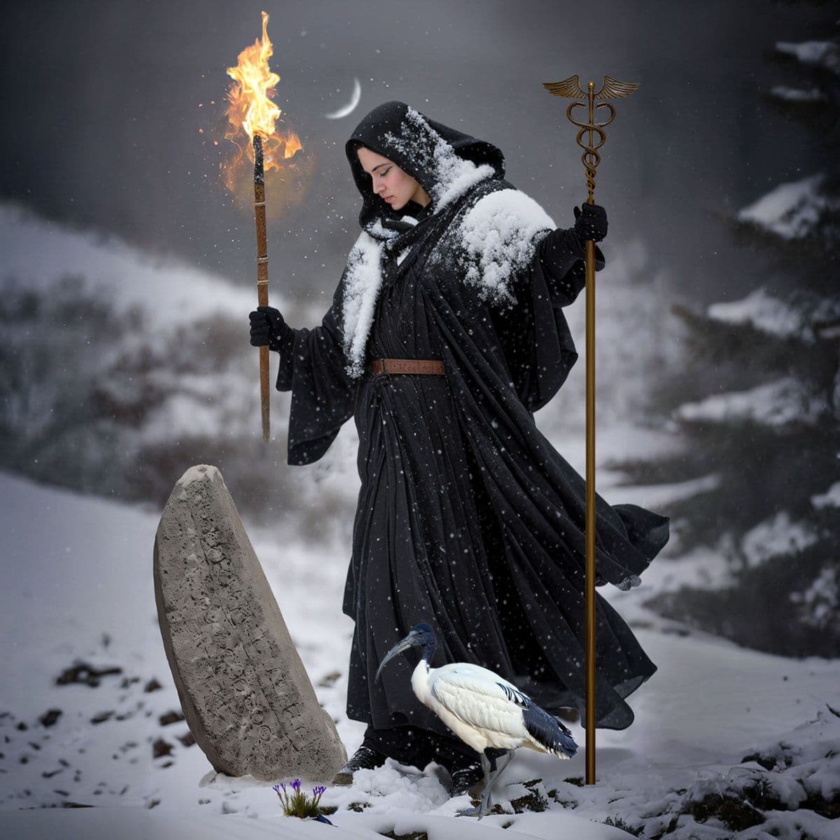 Hero image for 'The Hermit' Tarot card