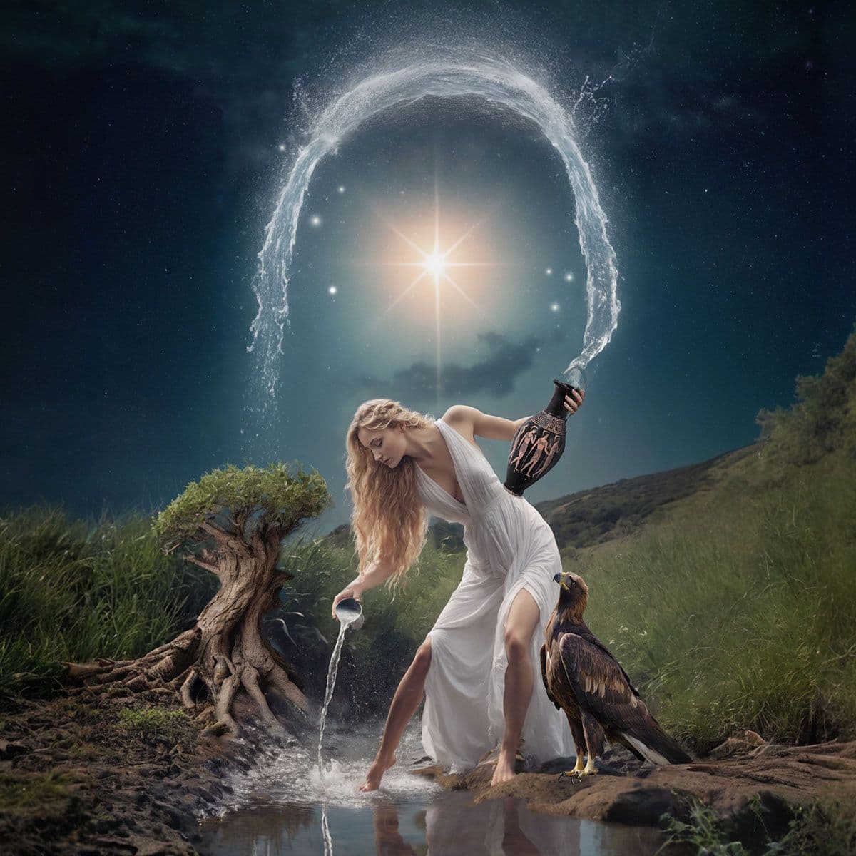 Hero image for 'The Star' Tarot card