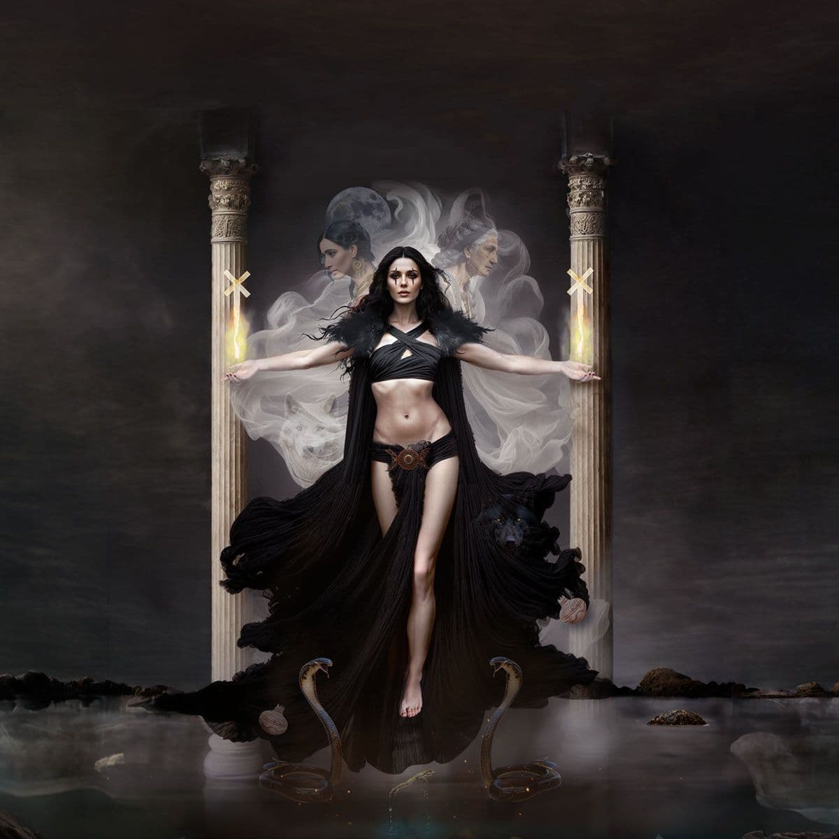 Hero image for 'The High Priestess' Tarot card