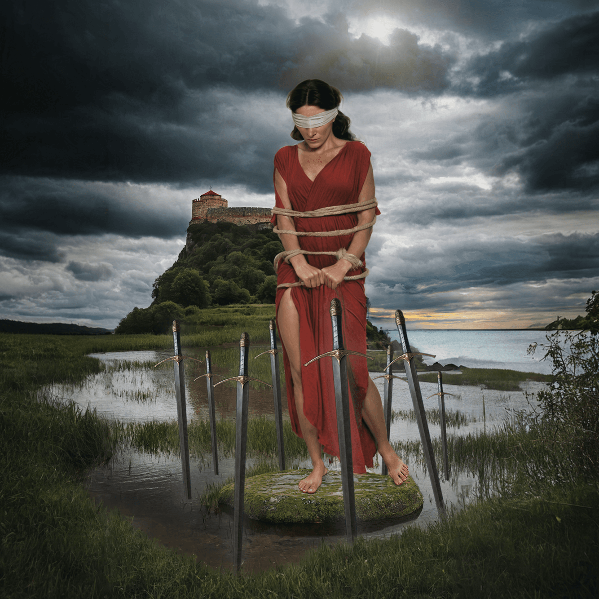 Hero image for 'Eight of Swords' Tarot card