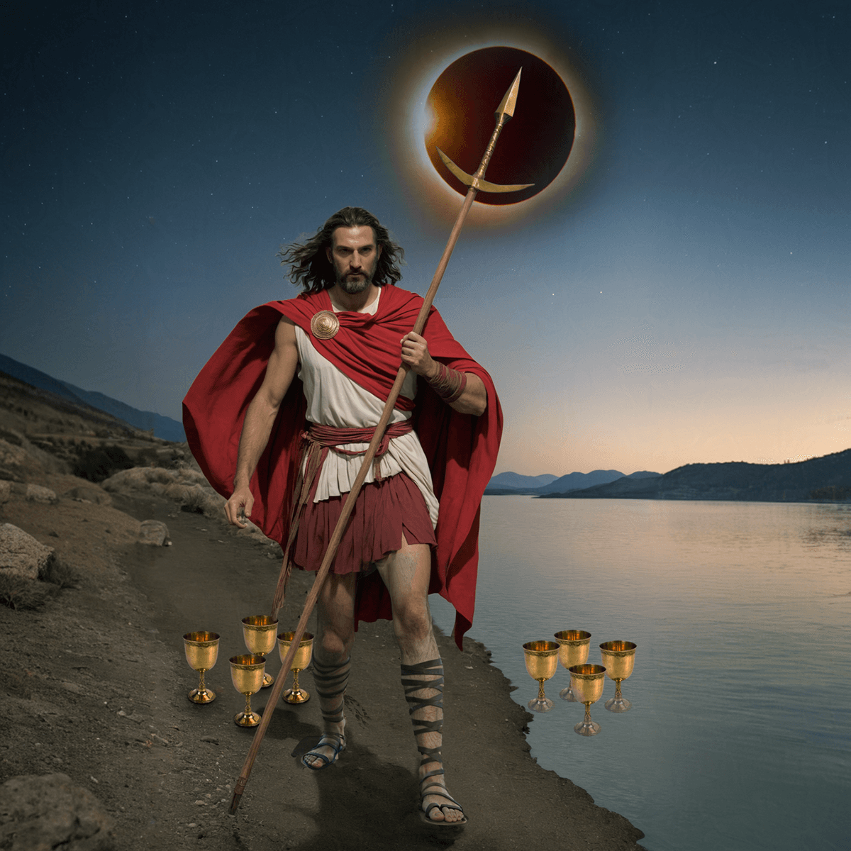 Hero image for 'Eight of Cups' Tarot card