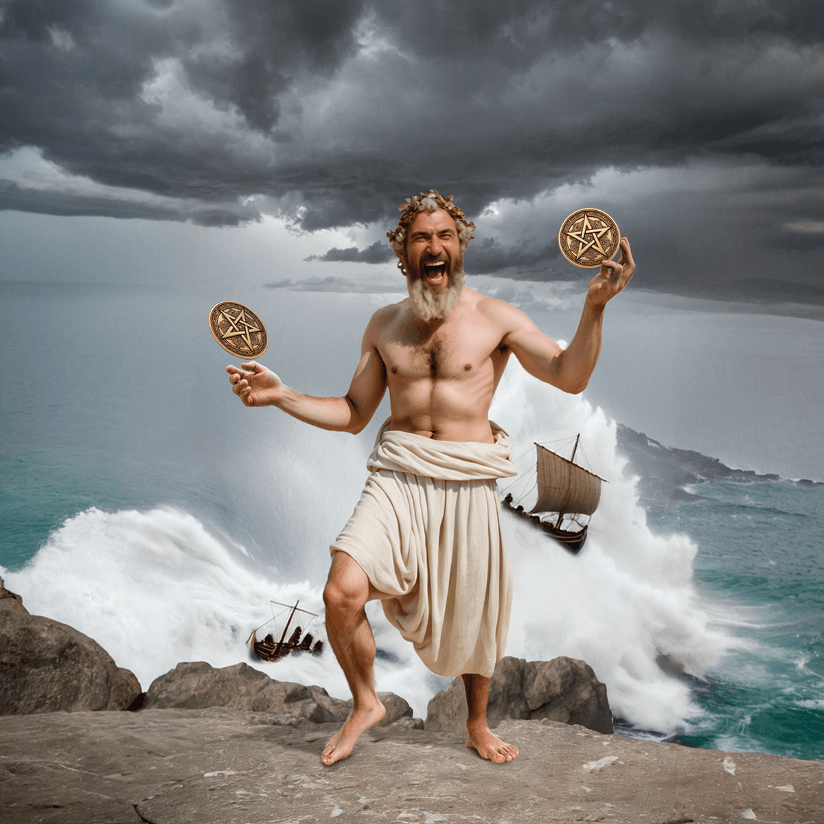 Hero image for 'Two of Pentacles' Tarot card