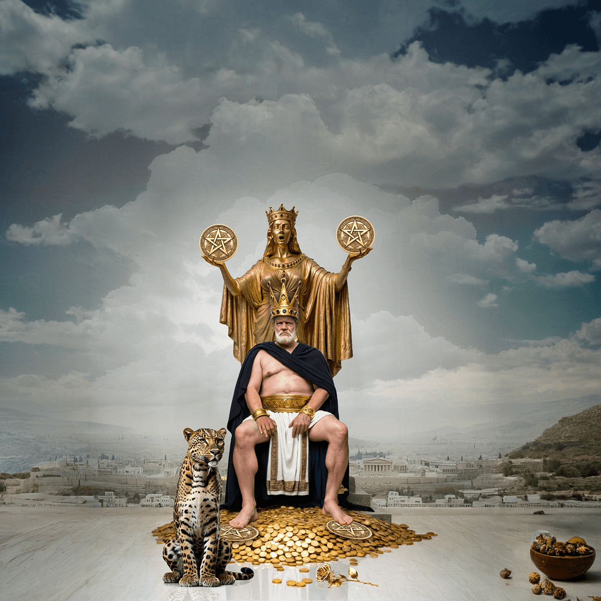 Hero image for ' Four of Pentacles' Tarot card