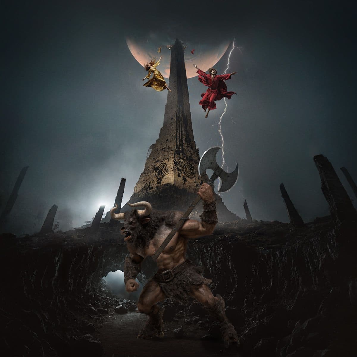 Hero image for 'The Tower' Tarot card