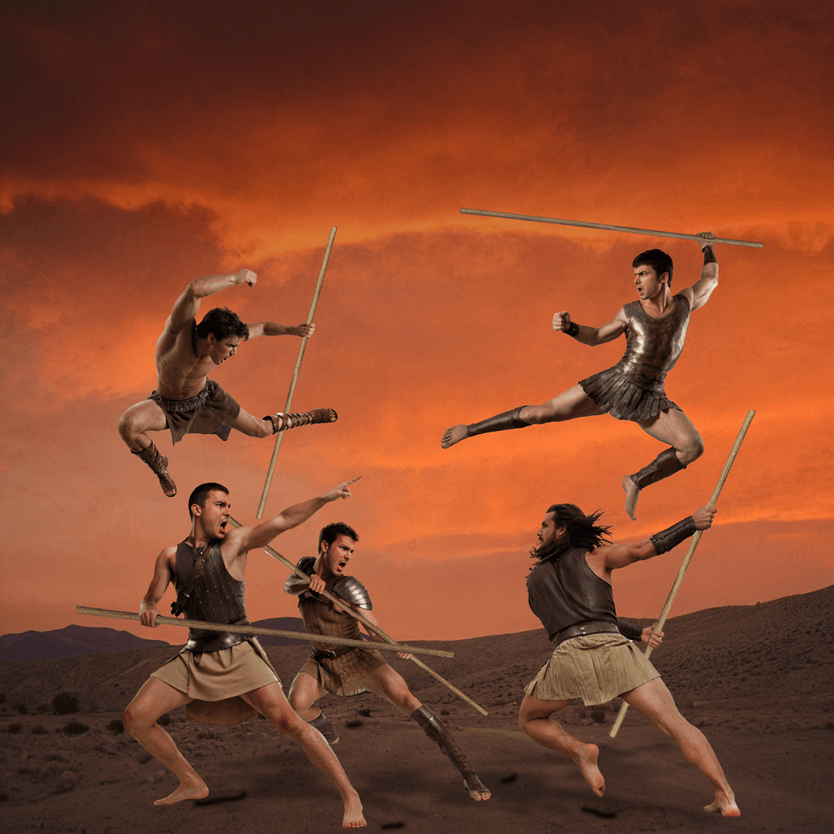 Hero image for 'Five of Wands' Tarot card