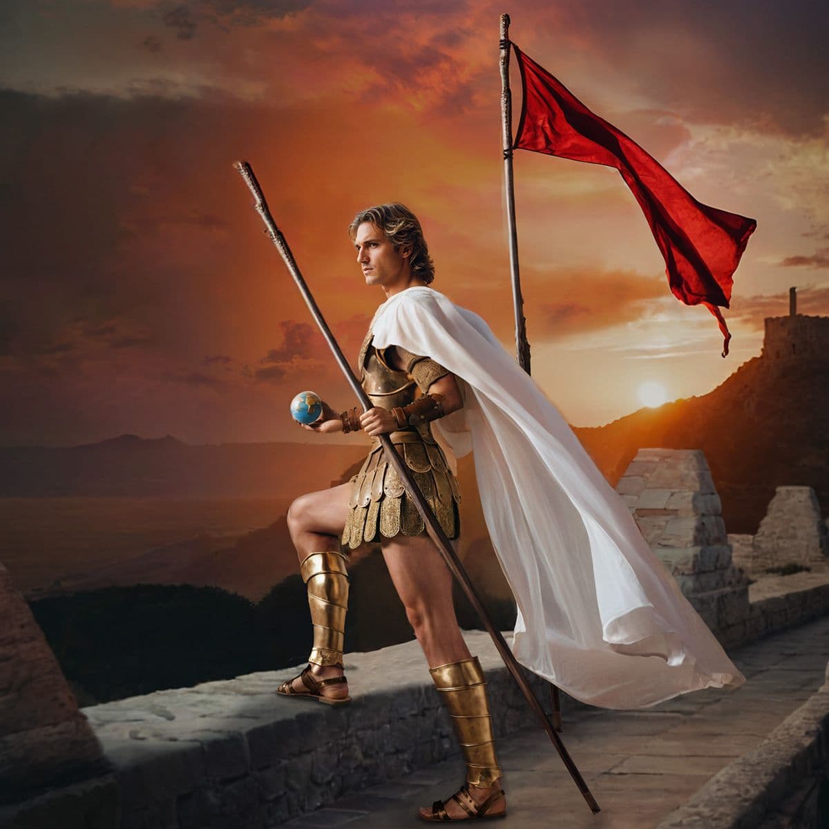 Hero image for 'Two of Wands' Tarot card