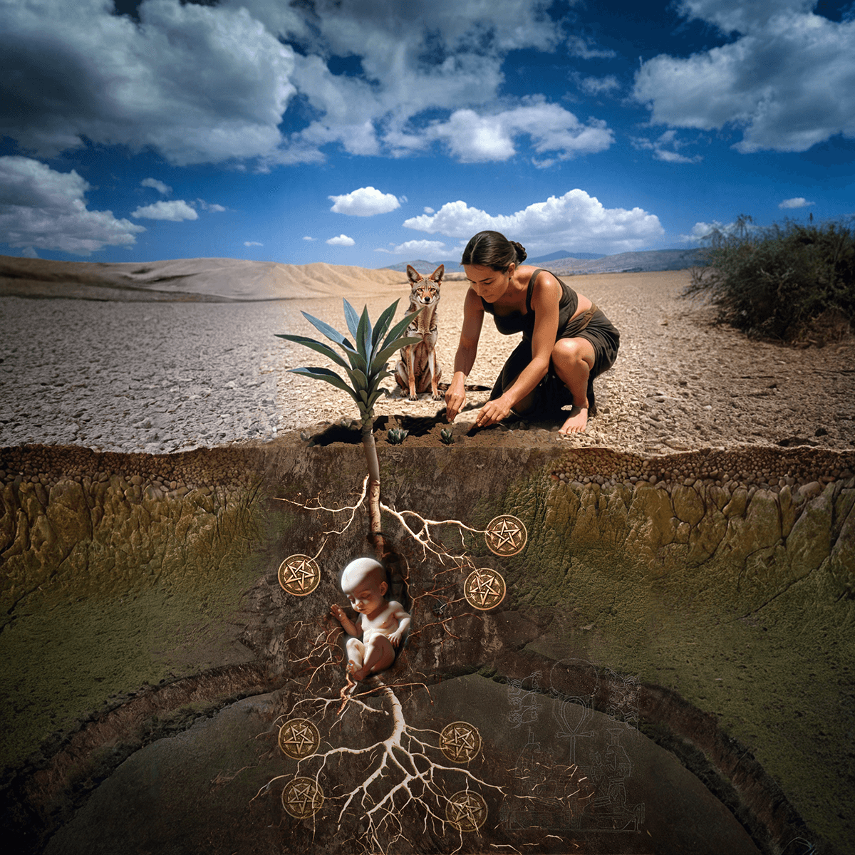 Hero image for 'Seven of Pentacles' Tarot card