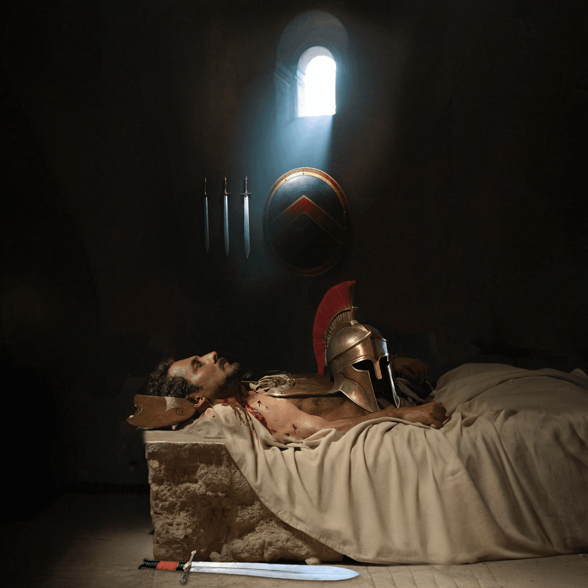 Hero image for 'Four of Swords' Tarot card