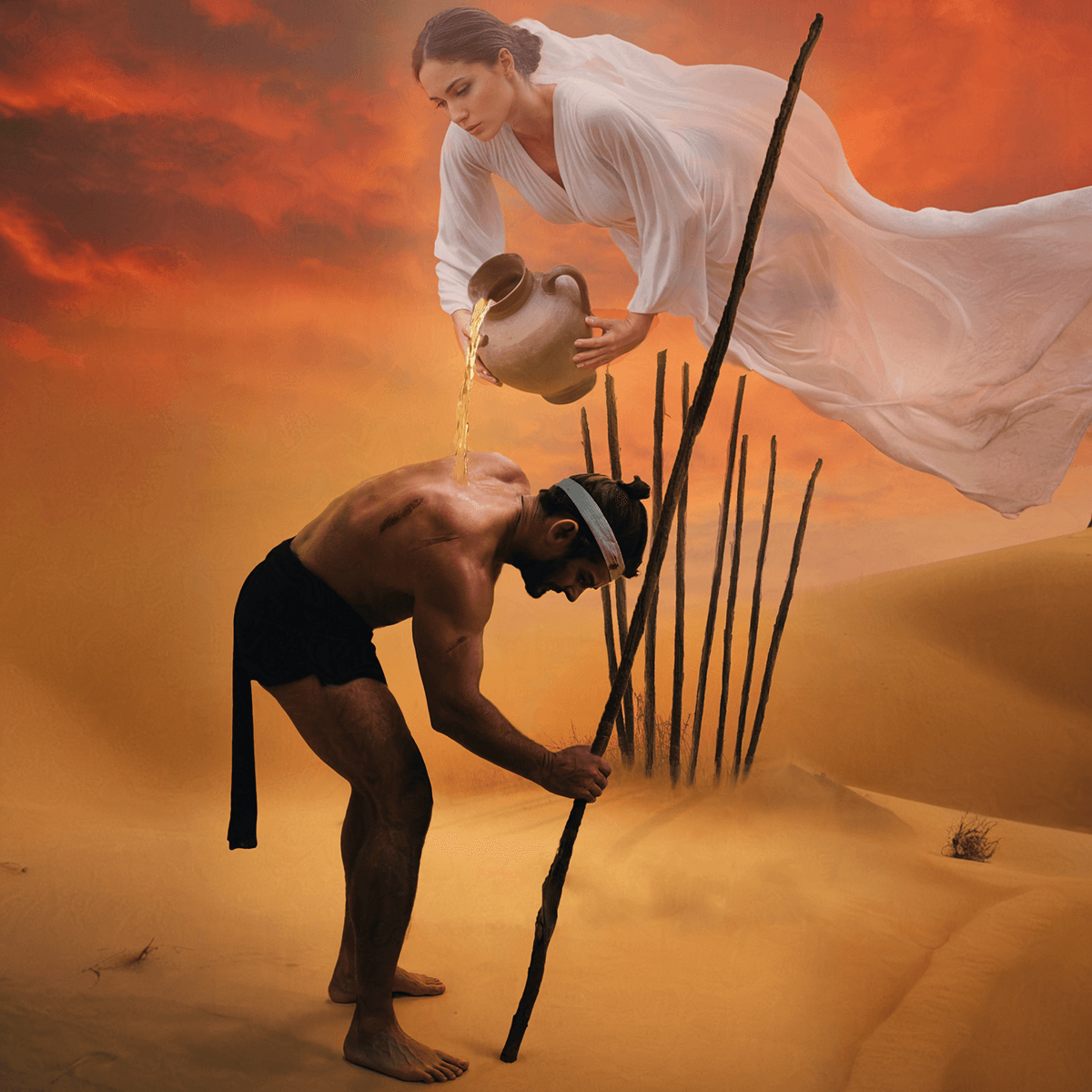 Hero image for 'Nine of Wands' Tarot card